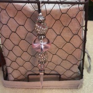 Fancy Vintage Christmas Ornament 6.5x1”